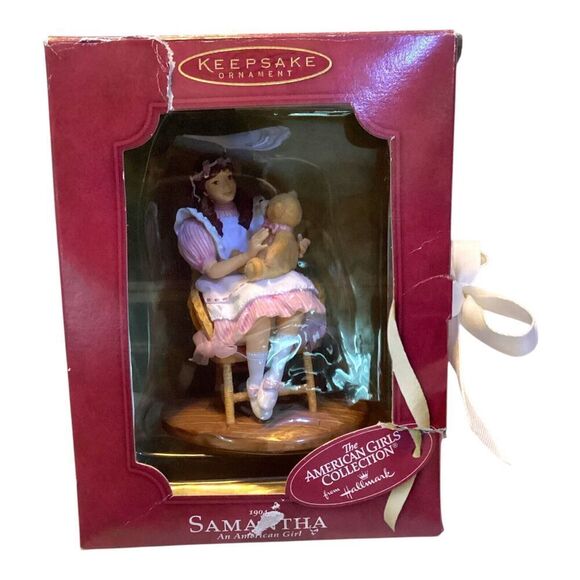 2003 Hallmark Samantha An American Girl Ornament Christmas - Picture 7 of 10